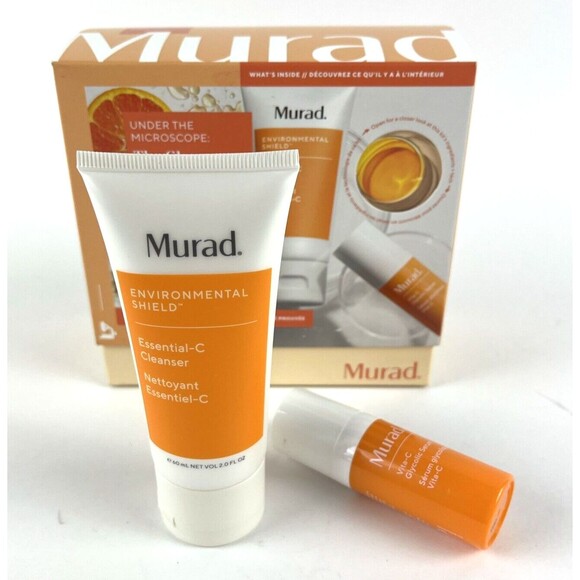 Murad Under the Microscope The Glow Infusers Vitamin C Cleanser & glycolic serum - Picture 3 of 7